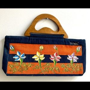 Muriels Hand Painted Handbad